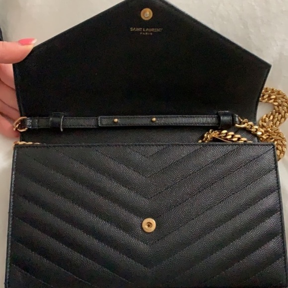 YSL WALLET ON CHAIN - Picture 3 of 4